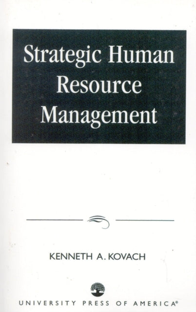 Book cover of: Strategic Human Resource Management