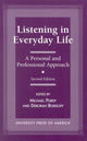 Book cover of: Listening in Everyday Life