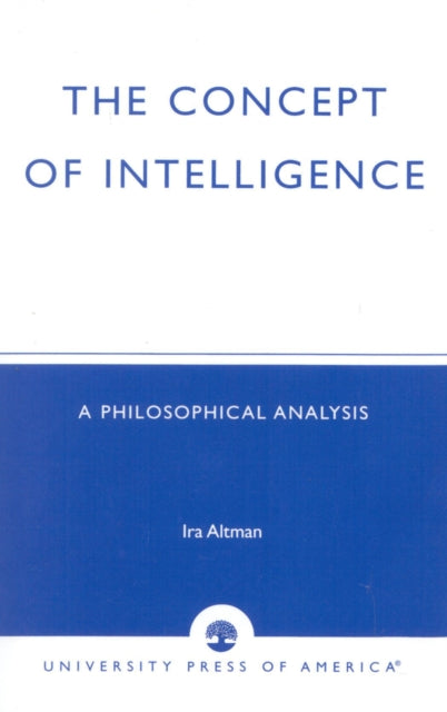 Book cover of: Concept of Intelligence