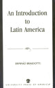 Book cover of: Introduction to Latin America