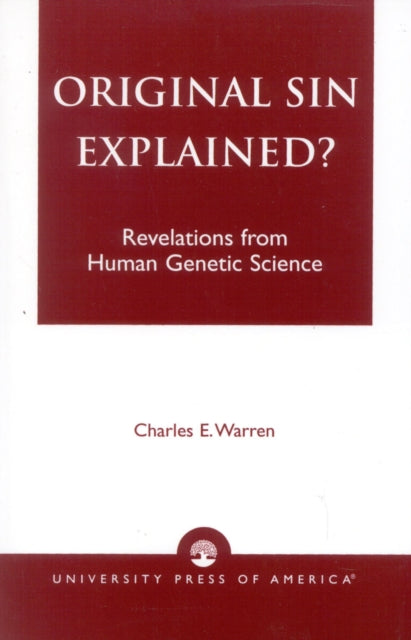 Book cover of: Original Sin Explained?