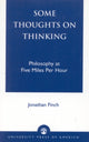 Book cover of: Some Thoughts on Thinking