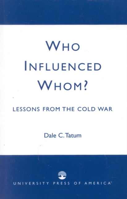 Book cover of: Who Influenced Whom?