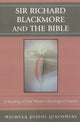 Book cover of: Sir Richard Blackmore and the Bible. By: Michela Pizzol Giacomini