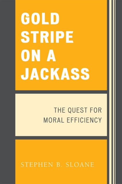 Gold Stripe on a Jackass