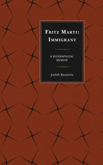Book cover of: Fritz Marti. By: Judith Baumrin
