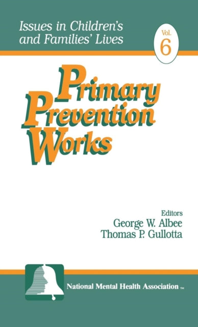 Book cover of: Primary Prevention Works