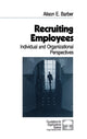 Book cover of: Recruiting Employees