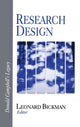 Book cover of: Research Design. By: Leonard Bickman