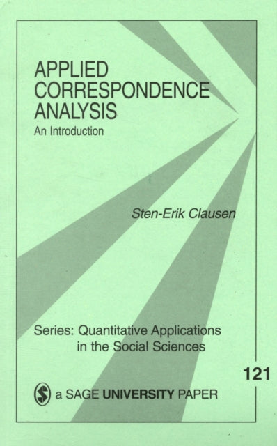 Book cover of: Applied Correspondence Analysis