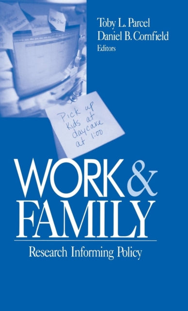 Book cover of: Work and Family