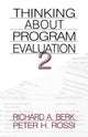 Book cover of: Thinking about Program Evaluation