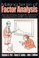 Book cover of: Making Sense of Factor Analysis. By: Marjorie A. Pett
