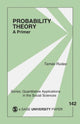 Book cover of: Probability Theory. By: Tamás Rudas