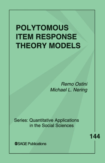 Book cover of: Polytomous Item Response Theory Models