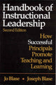 Book cover of: Handbook of Instructional Leadership. By: Rebajo (Jo) R. Blase