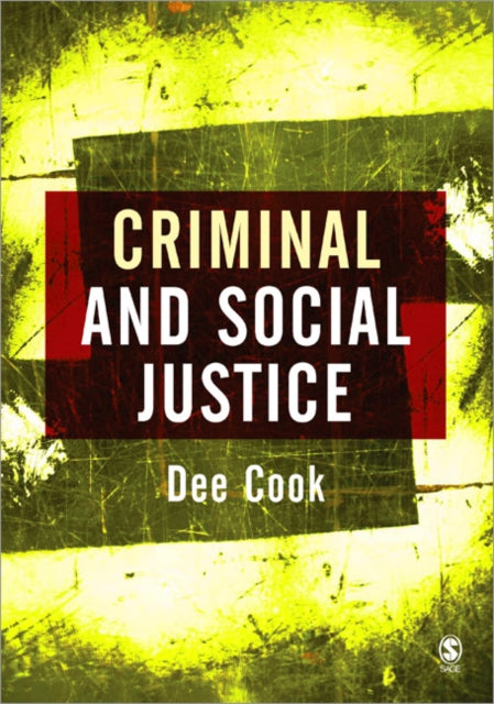 Book cover of: Criminal and Social Justice. By: Dee Cook