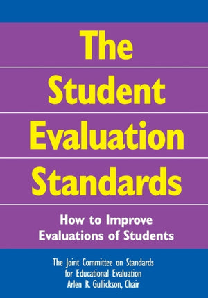 Student Evaluation Standards