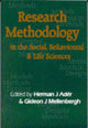 Book cover of: Research Methodology in the Social, Behavioural and Life Sciences