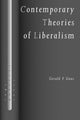 Book cover of: Contemporary Theories of Liberalism