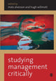 Book cover of: Studying Management Critically