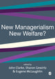 Book cover of: New Managerialism, New Welfare?