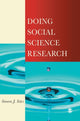 Book cover of: Doing Social Science Research. By: Simeon J Yates