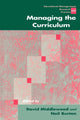 Book cover of: Managing the Curriculum