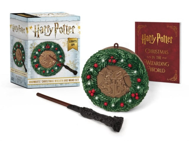 Book cover of: Harry Potter: Hogwarts Christmas Wreath and Wand Set. By: Donald Lemke