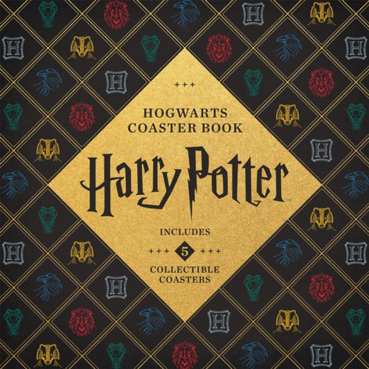 Book cover of: Harry Potter Hogwarts Coaster Book. By: Danielle Selber
