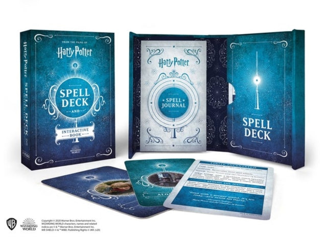 Book cover of: Harry Potter: Spell Deck and Interactive Book of Magic. By: Donald Lemke