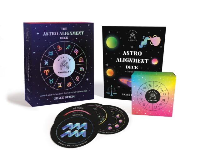 Book cover of: Mystic Mondays: The Astro Alignment Deck. By: Grace Duong
