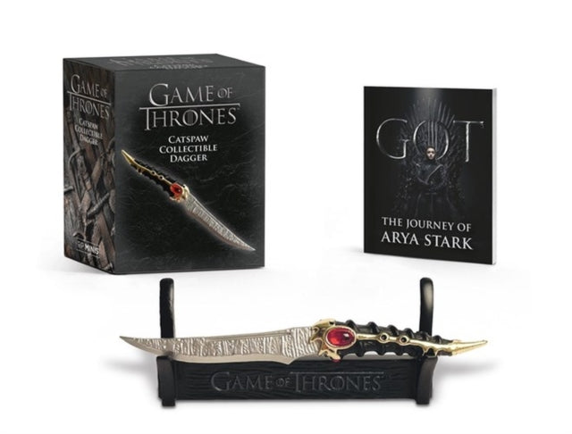 Book cover of: Game of Thrones: Catspaw Collectible Dagger. By: Jim McDermott