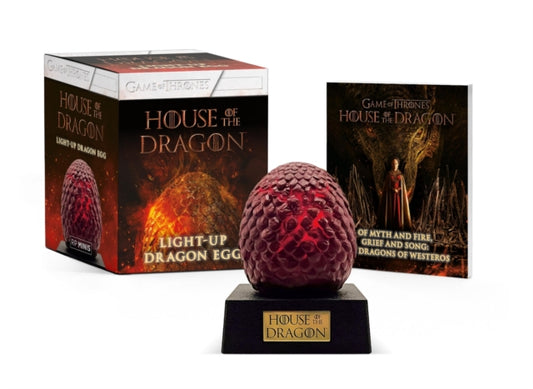 Book cover of: House of the Dragon: Light-Up Dragon Egg. By: Jim McDermott