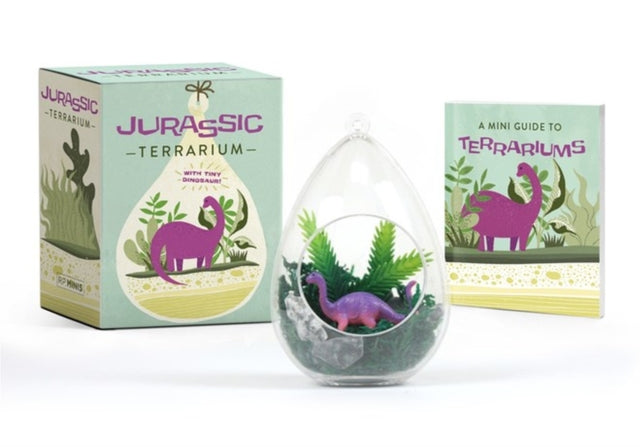 Book cover of: Jurassic Terrarium. By: Running Press