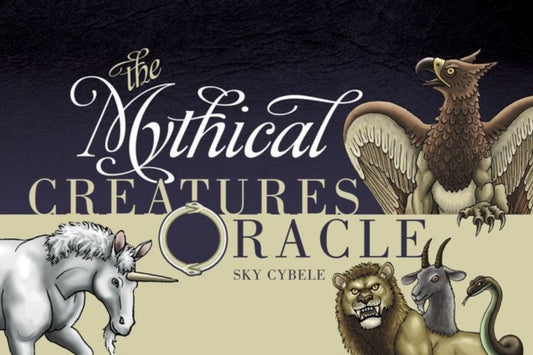 Book cover of: Mythical Creatures Oracle. By: Sky Cybele