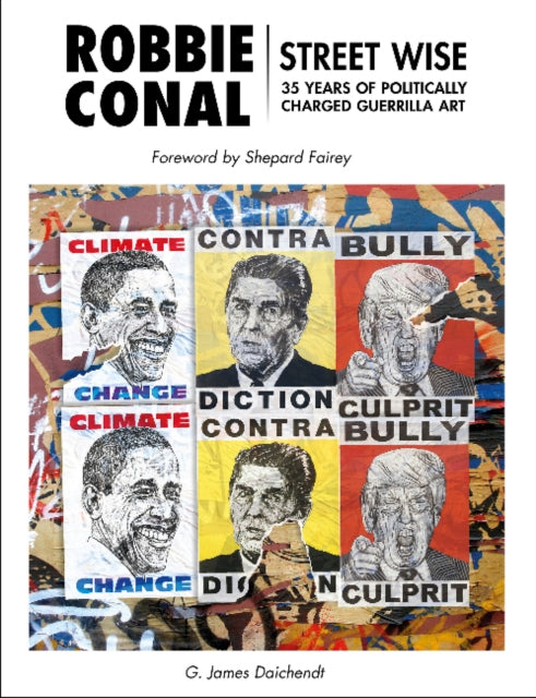 Book cover of: Robbie Conal. By: G. James Daichendt