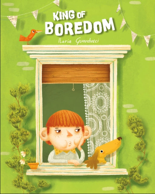 Book cover of: King of Boredom. By: Ilaria Guarducci