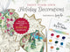 Book cover of: Paint-Your-Own Holiday Decorations. By: Kristy Rice