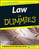 Book cover of: Law For Dummies