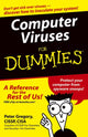 Book cover of: Computer Viruses For Dummies. By: Peter H. Gregory