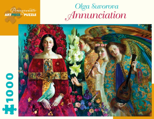 Book cover of: Olga Suvorova Annunciation 1000-Piece Jigsaw Puzzle