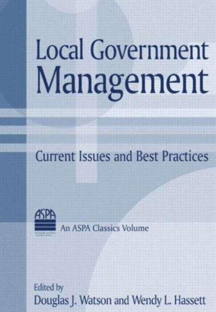 Book cover of: Local Government Management