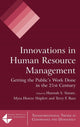 Book cover of: Innovations in Human Resource Management