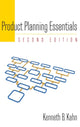 Book cover of: Product Planning Essentials. By: Kenneth B. Kahn