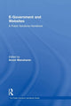 Book cover of: E-Government and Websites