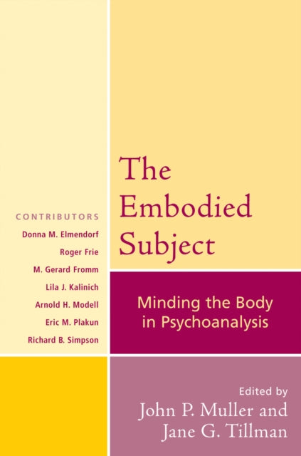 Book cover of: Embodied Subject