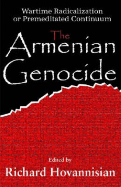 Book cover of: Armenian Genocide. By: Richard Hovannisian