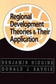 Book cover of: Regional Development Theories and Their Application. By: Benjamin Higgins