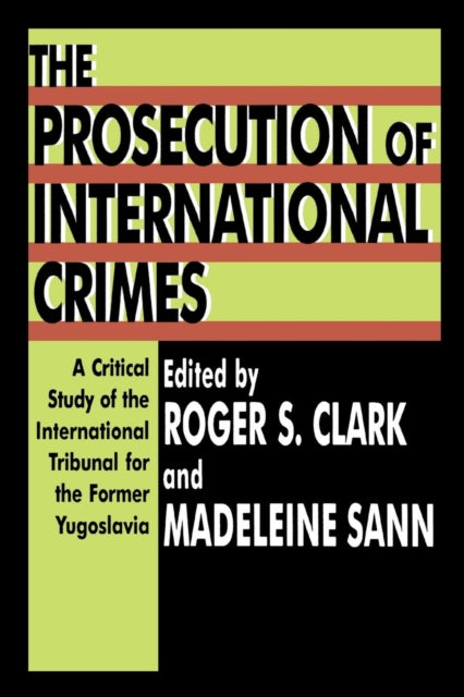 Book cover of: Prosecution of International Crimes